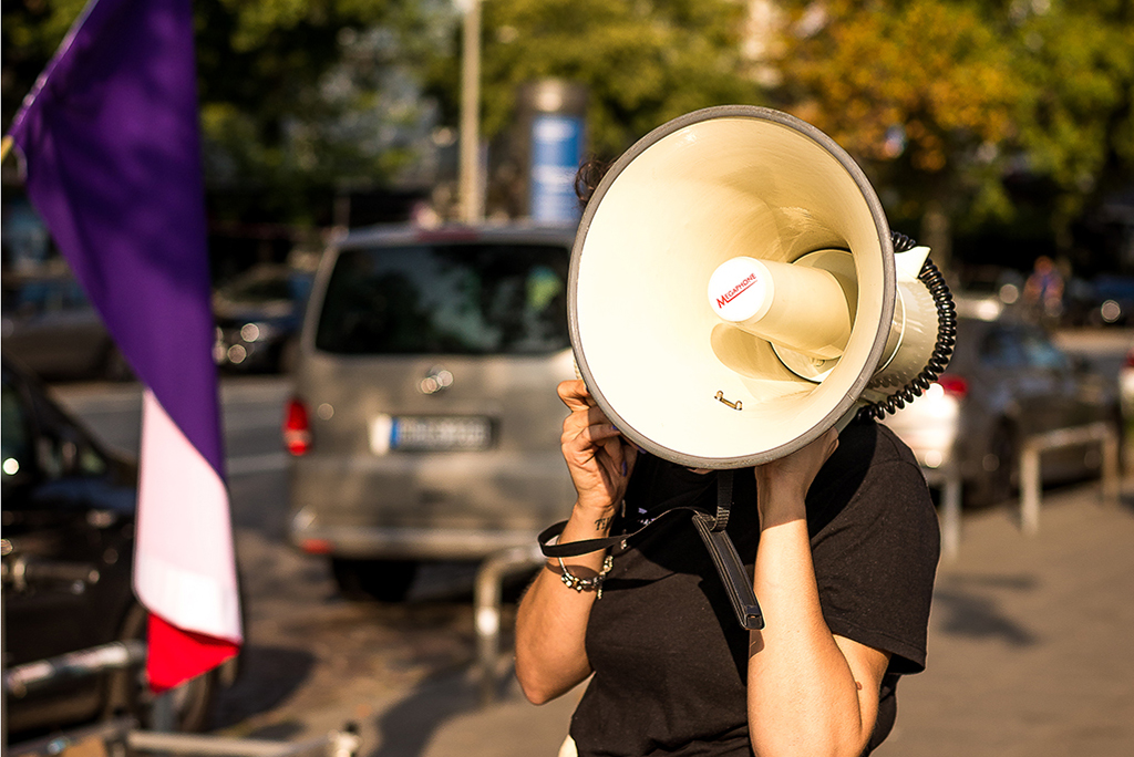 The algorhythm march from Schulterblatt to Westwerk. Photos © Daniel Nide
