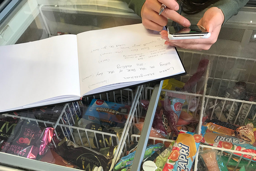 Research at Schulterblatt @ Martina Raponi