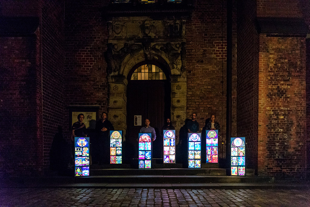 Performance at the main church St. Katharinen. Photo © Daniel Nide