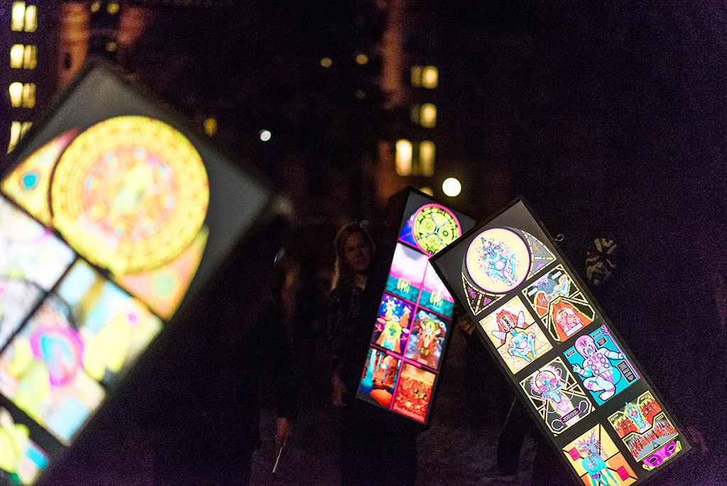 Performance at the main church St. Katharinen. Photo © Daniel Nide